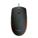 Pawa 4D Wired Gaming Mouse PW-MWGMRGB7 – 800/1200/1600 DPI, RGB Lighting, Wired Optical – Performance & Style for Gamers - Price in Oman