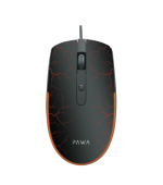 Pawa 4D Wired Gaming Mouse PW-MWGMRGB7 – 800/1200/1600 DPI, RGB Lighting, Wired Optical – Performance & Style for Gamers - Price in Oman