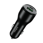 Pawa Dual Port Car Charger in Oman – 51W Fast PD + QC Charging