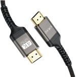 Pawa El Caro Series HDMI to HDMI 4K Cable (ELHD4K2M) – 2M Nylon Braided, HDMI 2.0, 18Gbps High-Speed Transmission,