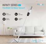 Pawa Infinity Series 2-in-1 Handheld Cordless Vacuum Cleaner (PW-ISVC123D-WH) – 5500Pa, HEPA Filter, 2000mAh, up to 20-min Runtime - Image 3
