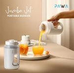 Pawa Jumbo Portable Blender 600ML with 10 Blades (PW-PJ600JJ) – 80W Power, Dual 1500mAh Batteries, USB-C Charging, - Image 4