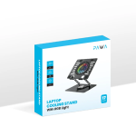 Pawa Laptop Cooling Stand 17” MBSTRGB6 with RGB Light & Silent Cooling Fans – Gaming & Office Use (Price In Oman) - Image 5