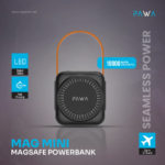 Pawa Mag Mini MagSafe 10 000 mAh Powerbank PW-PB10220M – Magnetic Wireless Charger with USB-C Fast Charge – - Image 3