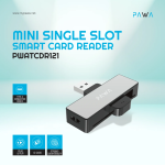 Pawa Mini Portable Smart ID Card Reader + USB-C Connector PWATCDR121 – Compact Smart Card Reader for Smartphones & PCs (Price In Oman) - Image 2