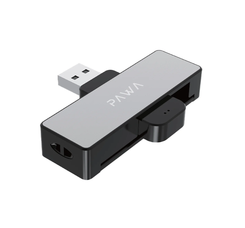 pawa-mini-portable-smart-id-card-reader-usb-c-connector-pwat.png Pawa Mini Portable Smart ID Card Reader + USB-C Connector PWATCDR121 – Compact Smart Card Reader for Smartphones & PCs (Price In Oman) - Image 1