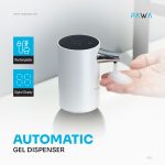 Pawa PW-LFSTAMGD-WH Automatic Gel Dispenser – Touchless Sensor Hygiene System in Oman - Image 3