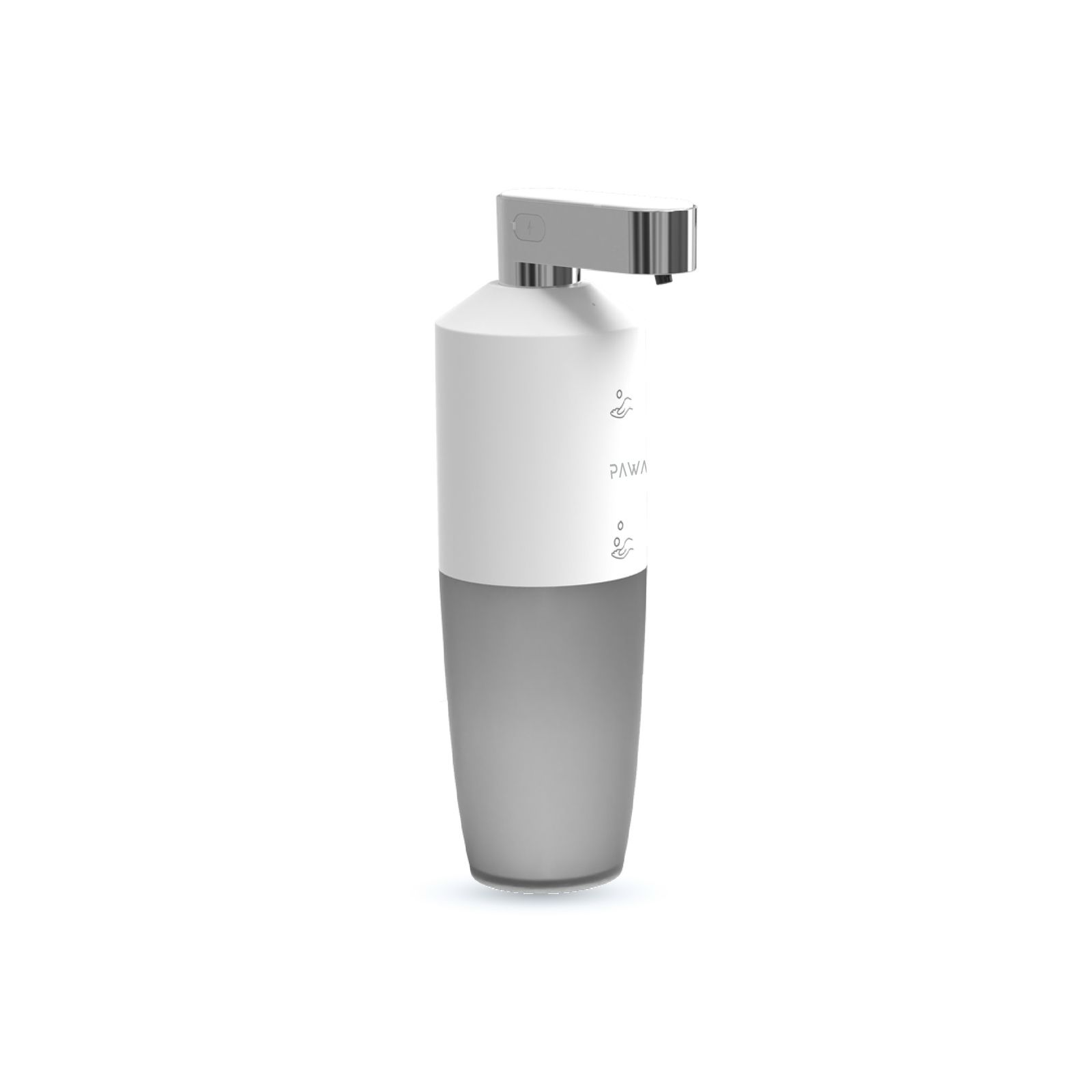 pawa-pw-lfstamsd-wh-automatic-soap-dispenser-2-level-distanc.jpg Pawa PW-LFSTAMSD-WH Automatic Soap Dispenser – 2-Level Distance Sensor, Rechargeable, Touchless Design, - Image 1