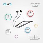 Pawa PW-RS11 Wireless Sports Neckband – Bluetooth 5.0, 7-Hour Playback, Lightweight Design – Ideal for Active Lifestyles, Price in Oman