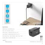 Pawa Retro 25 W PD+QC USB-C to USB-C Cable Bundle (TR225UKT) – Fast-Charge PD & QC Charger with Cable (Price In Oman) - Image 4