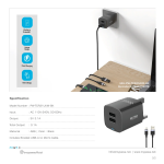 Pawa Retro 3.1A Dual USB + USB-A to Micro Cable (TCR31UKM) – Fast Charge Dual-Port Micro USB Cable (Price In Oman) - Image 4