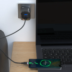 Pawa Super Mini Travel Charger TCSP3UKT with Dual USB Ports + Braided USB-A to USB-C Cable – Fast Charging Adapter (Price In Oman) - Image 2