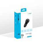 Pawa Type C to Lightning Cable Car Charger in Oman – 51W Fast Dual Port - Image 5