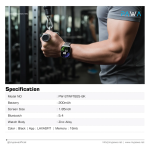 Pawa Vertex Smart Watch Curved Display in Oman – 1.85” Fitness & Smart Features - Image 5