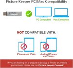 Picture Keeper 16GB USB Flash Drive – Automatic Photo & Video Backup for iPhone, Android, PC & Mac - Image 3