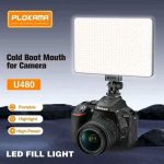 Plokama 20 W LED Photography Fill Light U480 – Rechargeable 5 000 mAh Beads, 2700-5700 K Stepless Dimming, 270° Articulating, Portable Studio Light – - Image 3