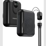 Porodo 10000 mAh MagSafe Power Bank PBFC‑082 – Built‑in Detachable Lightning & USB‑C Output, Wireless Charging (Price In Oman)