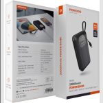 Porodo 20000 mAh Power Bank PD‑PBFCH081 – Dual Built-in Detachable & Retractable Type‑C Cables, 45 W USB‑C PD + 22.5 W USB‑A Output (Price In Oman) - Image 3