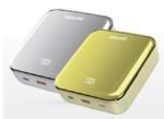 Porodo 20000mAh Mirror Power Bank with Built-in Type-C & Lightning Cables, 20W PD Fast Charging, Digital Display,