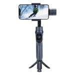 Porodo 3-Axis Gimbal Stabilizer GB1 – Portable Smartphone Stabilizer with Face & Object Tracking, FVP Mode, and 2200mAh Battery,