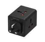 Porodo 4AC Universal Power Block FWCH040 – 4 AC Outlets with USB-C & USB-A Ports, Surge Protection, 3000W Capacity,
