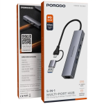 Porodo 5-in-1 Multi Port PD 100W PDIHRJ5GY – Brand New Multi Port in Oman - Image 3