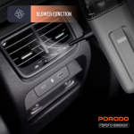 Porodo 6 in 1 Multifunction Jump Starter with Air Compressor & Power Bank PDP-CH091-BKGR – Car Emergency Tool - Price in Oman - Image 4