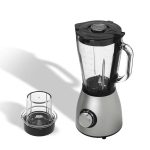 Porodo 800W Blender Grinder PD-LSBLGR-BK - 1.5L Glass Jug, SS Blades, 2 Speeds + Pulse - Image 3