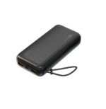 Porodo Blue 20,000mAh Compact Power Bank (PB-BPWBNK2-BK) Dual USB-A 10W, Type-C & Micro Input