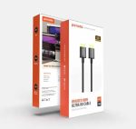 Porodo Braided HDMI Ultra HD Cable 8KHDM2 – 1.8m, HDMI 2.1, 48Gbps, 8K@60Hz, 4K@120Hz, High-Speed, Durable Design, - Image 3