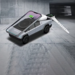 Porodo Cyber Dock Wireless Charger + 360° Rotating Stand PDMRCTWCGY – Fast Qi Charging for Phones, Smartwatches & Earbuds - Image 5