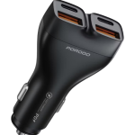 Porodo Dual Power 102 W Car Charger PDFWCH085 – Dual USB-C Fast Charging for Smart Devices