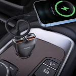 Porodo Dual Power 102 W Car Charger (USB-C + Lightning Cable) PDFWCH085 – Fast PD Charging for iPhone & USB-C Devices - Price in Oman - Image 3