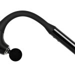 Porodo Extended Massage Gun PD-TMSHMR-BK – 1500mAh Battery, 5-Speed Deep Tissue Massager, 4 Attachments,