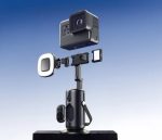 Porodo Face Tracking Smart Mount PD-HSM13 – 360° Auto Rotation, Gesture Control, Wireless Shutter, Detachable Fill Light, 1800mAh Battery, Type-C Charging, - Image 2