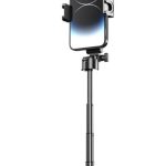 Porodo Foldable Selfie Stick with Extendable Tripod HSM12 – Bluetooth 5.2, 360° Rotation Best Price In Muscat Oman