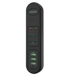 Porodo FWC031 85W Multi-Port USB Charging HUB – 9 Ports with PD & QC 3.0 Fast Charging, 2m Cable,