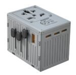 Porodo FWC038 5-Port Travel Universal Charger – 65W PD Fast Charging, Compact Design Price In Muscat Oman