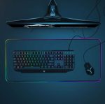 Porodo Gaming Mechanical Keyboard Ultra PDX217 – 104 Keys, RGB Lighting, Aluminum Panel, Red Switch – Arabic/English Layout, - Image 4