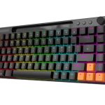 Porodo Gaming PDX 226-84 Keys Mechanical Gaming Keyboard with RGB Backlight