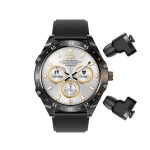 Porodo Hype Smartwatch with Built-in Wireless Earbuds – 1.52" IPS Display, Bluetooth Calling, Best Price In Muscat Oman - Image 2