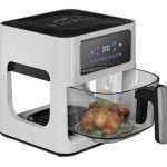 Porodo Lifestyle 5L Glass Pot Air Fryer – 1000W, Touch Panel, 7 Preset Modes,