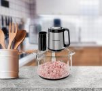 Porodo Lifestyle 5L Meat Chopper Food Processor – 600W Power, 3-Speed Settings, Sharp Blades, - Image 3
