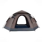Porodo Lifestyle Automatic 4-Person Camping Tent – Quick Setup, Waterproof, Wind-Resistant,