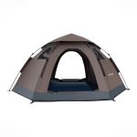 Porodo Lifestyle Automatic Pop-Up Camping Tent 4-Person – 2000 mm Waterproof, Wind-Resistant, Quick Setup –
