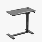 Porodo Lifestyle Bedside & Standing Tablet Laptop Desk – Adjustable Height, Tilt Angle, Cup & Tablet Holder,