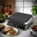 Porodo Lifestyle Digital Touch Electric Grill (PD-LSDGGR) Dual Removable Plates, 1800–2000W - Image 4