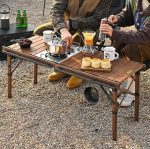 Porodo Lifestyle Grill & Gas Stove Portable Station – Foldable Aluminum Outdoor Cooking Station with Detachable Grill & Stove, - Image 4