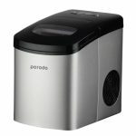 Porodo Lifestyle Ice Cube Maker SS PD-SLICE-BK – 10KG/Day Stainless Steel Portable Ice Machine