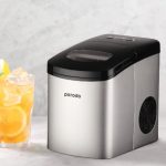Porodo Lifestyle Ice Cube Maker SS PD-SLICE-BK – 10KG/Day Stainless Steel Portable Ice Machine - Image 2